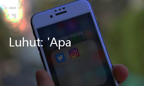 Luhut: 'Apa Urusannya dengan Pak Rizieq!'